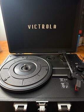 Victrola Portable Record Player - Black
